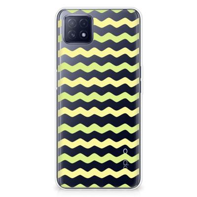 OPPO A53 5G | OPPO A73 5G | TPU bumper | Waves Yellow