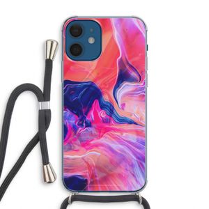 Earth And Ocean: iPhone 12 Transparant Hoesje met koord