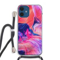 Earth And Ocean: iPhone 12 Transparant Hoesje met koord