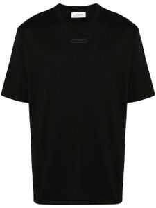 Lanvin t-shirt en coton à patch logo - Noir