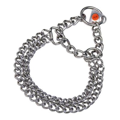Hondenhalsband Hs Sprenger Zilverkleurig 2 mm Dubbel Schakels 40 cm