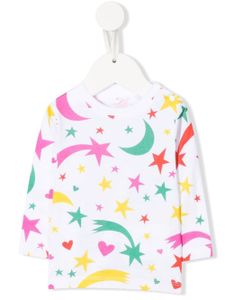 Stella McCartney Kids t-shirt à motif graphique - Blanc