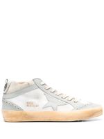 Golden Goose baskets Mid-Star - Blanc - thumbnail