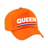 Queen pet / cap oranje Koningsdag/ EK/ WK