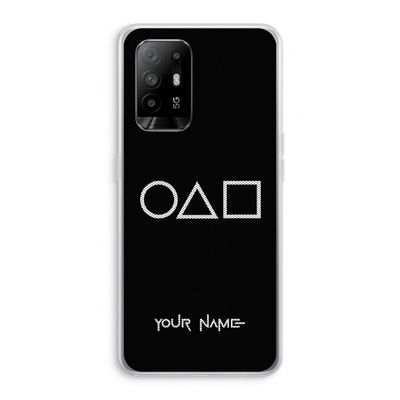 Squid Game: Oppo A95 5G Transparant Hoesje
