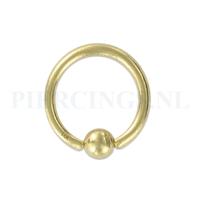 BCR 1.2 mm 8 mm goud 14 karaat BCR 1.2 mm 8 mm goud 14 karaat