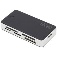 Digitus DA-70330-1 Externe geheugenkaartlezer USB-A 3.0, USB-A Zwart/wit