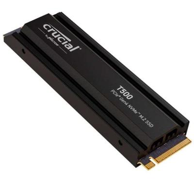 CRUCIAAL - CT1000T500SSD5 - Interne SSD - 1TB - M.2 - koeling