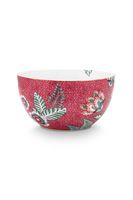 Pip Studio Flower Festival Kom Donkerroze 12 cm