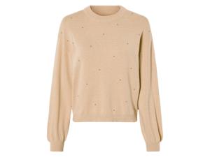 esmara Gebreide dames trui (S (36/38), Beige)