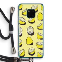 When Life Gives You Lemons...: Huawei Mate 20 Pro Transparant Hoesje met koord