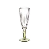 Champagneglas Exotic Kristal Groen 6 Stuks (170 ml) - thumbnail