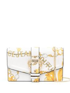 Versace Jeans Couture sac à bandoulière à imprimé baroque - Blanc