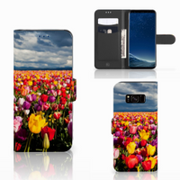 Samsung Galaxy S8 Hoesje Tulpen - thumbnail