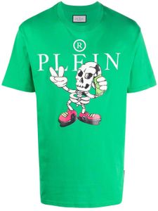 Philipp Plein t-shirt Skully Gang à manches courtes - Vert