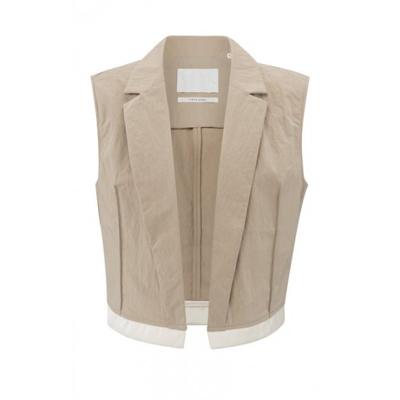 YAYA - Beige | unisex | Gilet | Beige | 38 | regular | Kamst mode