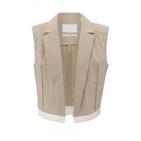 YAYA - Beige | unisex | Gilet | Beige | 42 | regular | Kamst mode