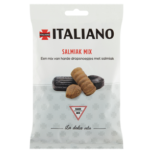 Italiano Italiano - Salmiak Mix 170 Gram 12 Stuks