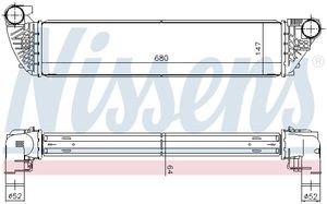 Intercooler, inlaatluchtkoeler 96418