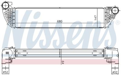 Intercooler, inlaatluchtkoeler 96418