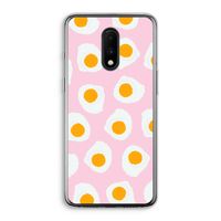 Dancing eggs: OnePlus 7 Transparant Hoesje