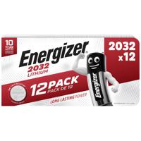 Energizer Knoopcel CR2032 3 V 12 stuk(s) 240 mAh Lithium Knopfzelle