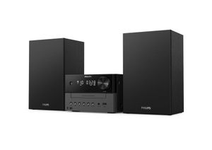 Philips TAM3505/12 home audio systeem Home audio-microsysteem 18 W Zwart, Grijs