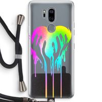Hold My Heart: LG G7 Thinq Transparant Hoesje met koord
