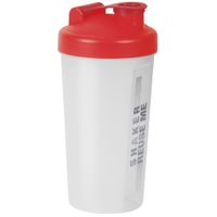 Juypal Shakebeker/shaker/bidon - 700 ml - rood - kunststof   -