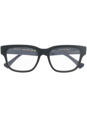 Gucci Eyewear lunettes de vue à monture carrée - Noir