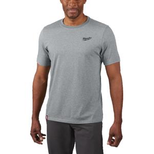 Milwaukee HT SS GR M T-shirt Hybrid short sleeve grey M - 4932492969