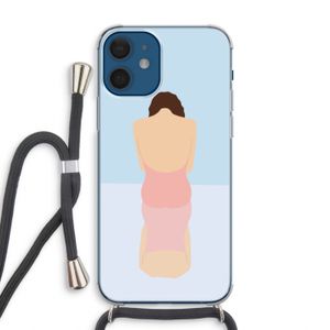 Mirror: iPhone 12 Transparant Hoesje met koord