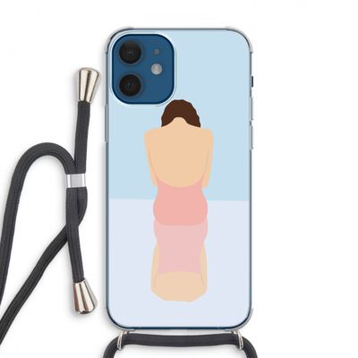 Mirror: iPhone 12 Transparant Hoesje met koord