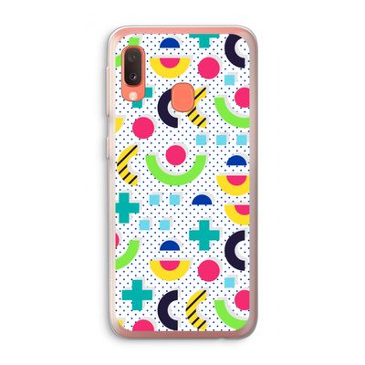 8-bit N°1: Samsung Galaxy A20e Transparant Hoesje
