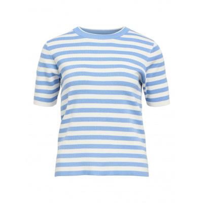 Object - Blauw | Dames | Trui | Blauw | M | regular | Kamst mode