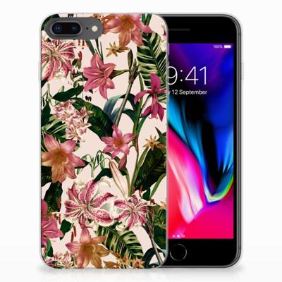 Apple iPhone 7 Plus | 8 Plus | TPU Case | Flowers