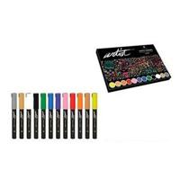 Set Viltstiften Alex Bog Artist Multicolour 4,5 mm 12 Onderdelen