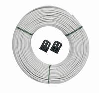 Brabantia drooglijn 65 meter met 16 draadverbinders whtie