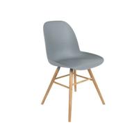 Zuiver Albert Kuip Eetkamerstoelen Lichtgrijs - Set van 2