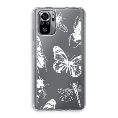 Tiny Bugs: Xiaomi Redmi Note 10S Transparant Hoesje