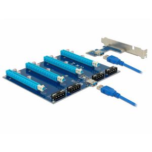 DeLOCK 41427 interfacekaart/-adapter Intern PCIe, USB 3.2 Gen 1 (3.1 Gen 1)