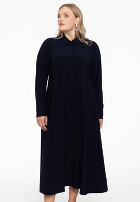 Yoek Jurk met zakken | Blauw | Maat 42/44