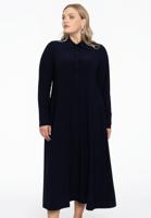 Yoek Jurk met zakken | Blauw | Maat 50/52