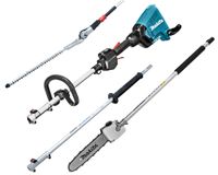 Makita DUX60ZX10 | 2x18 V Combisysteem + Heggenschaar-, Kettingzaag- en Verlengsteel opzetstuk | Zonder accu's & Lader - DUX60ZX10