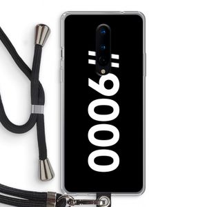 #9000: OnePlus 8 Transparant Hoesje met koord