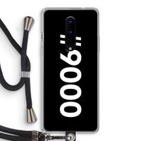 #9000: OnePlus 8 Transparant Hoesje met koord