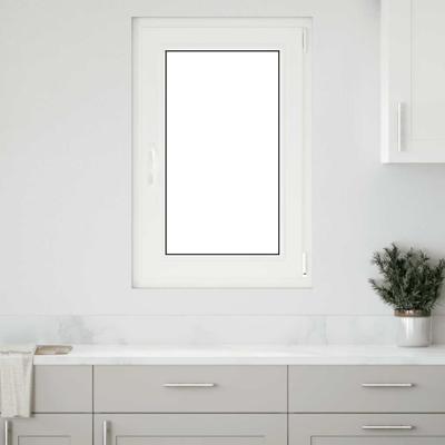 Kelderraam "RISOR" 60x100 cm draai-kiep DIN rechts antraciet