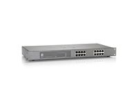 LevelOne GEP-1621 netwerk-switch Unmanaged Gigabit Ethernet (10/100/1000) Power over Ethernet (PoE) Grijs - thumbnail