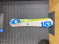 Herqua Sick Freestyle Tweedehands Snowboard 153