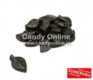 De Bron snoep De Bron - Kruidenblaadjes Drop 200 Gram